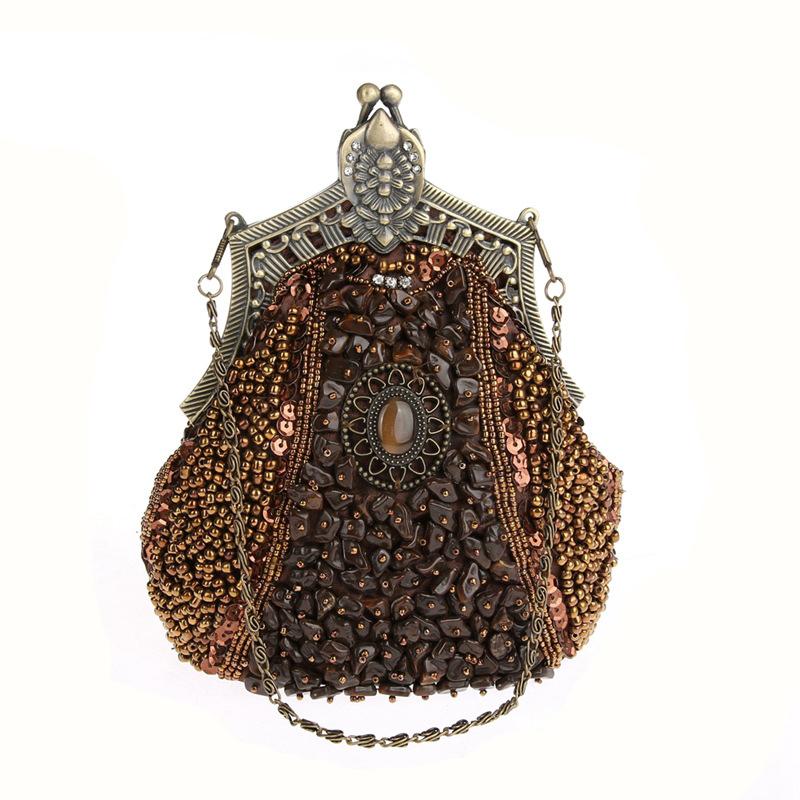 Women's Wedding Bead Sequin Evening Handbags|JaosWish – VINTAGEPOST